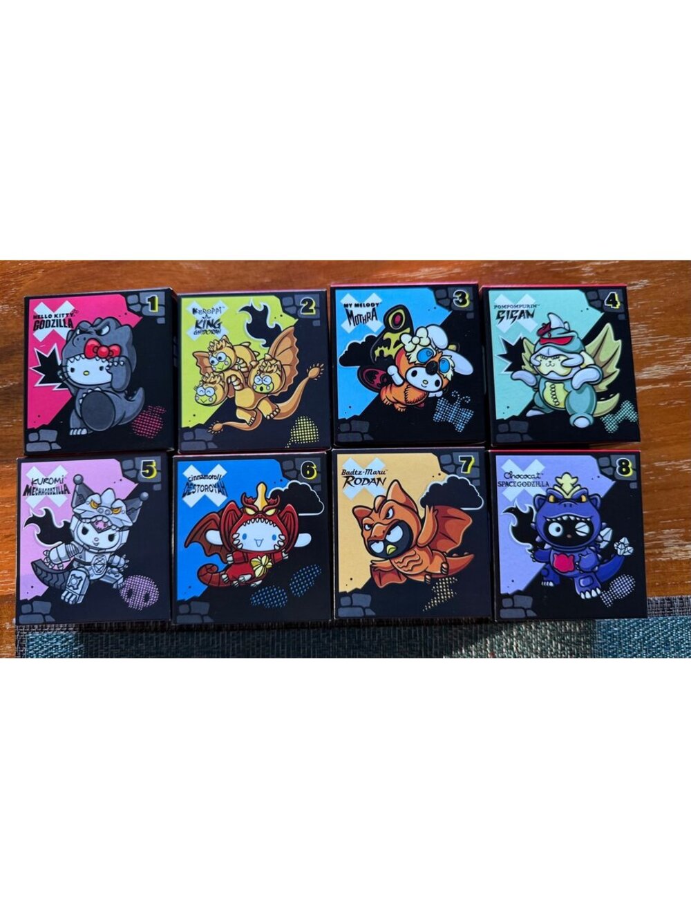 McDonald’s Hello Kitty x Godzilla Set of 8